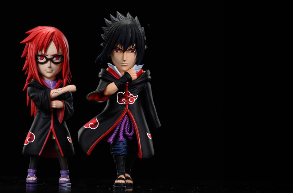 Figurine Naruto Sasuke & Taka Team Akatsuki 40cm PVC Figurine Naruto Sasuke & Taka Team Akatsuki 40cm PVC