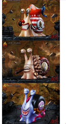 Den Den Mushi - Buggy & Crocodile & Moria - One Piece - TOP Studios [IN STOCK]
