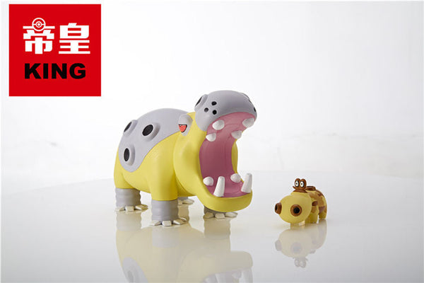 1/20 Scale World Zukan Hippowdon Set- Pokemon - KING Studios [IN STOCK]