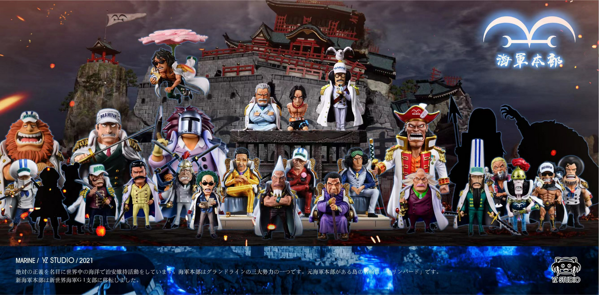 The Marines 016 Sauro - One Piece - YZ Studios [IN STOCK]