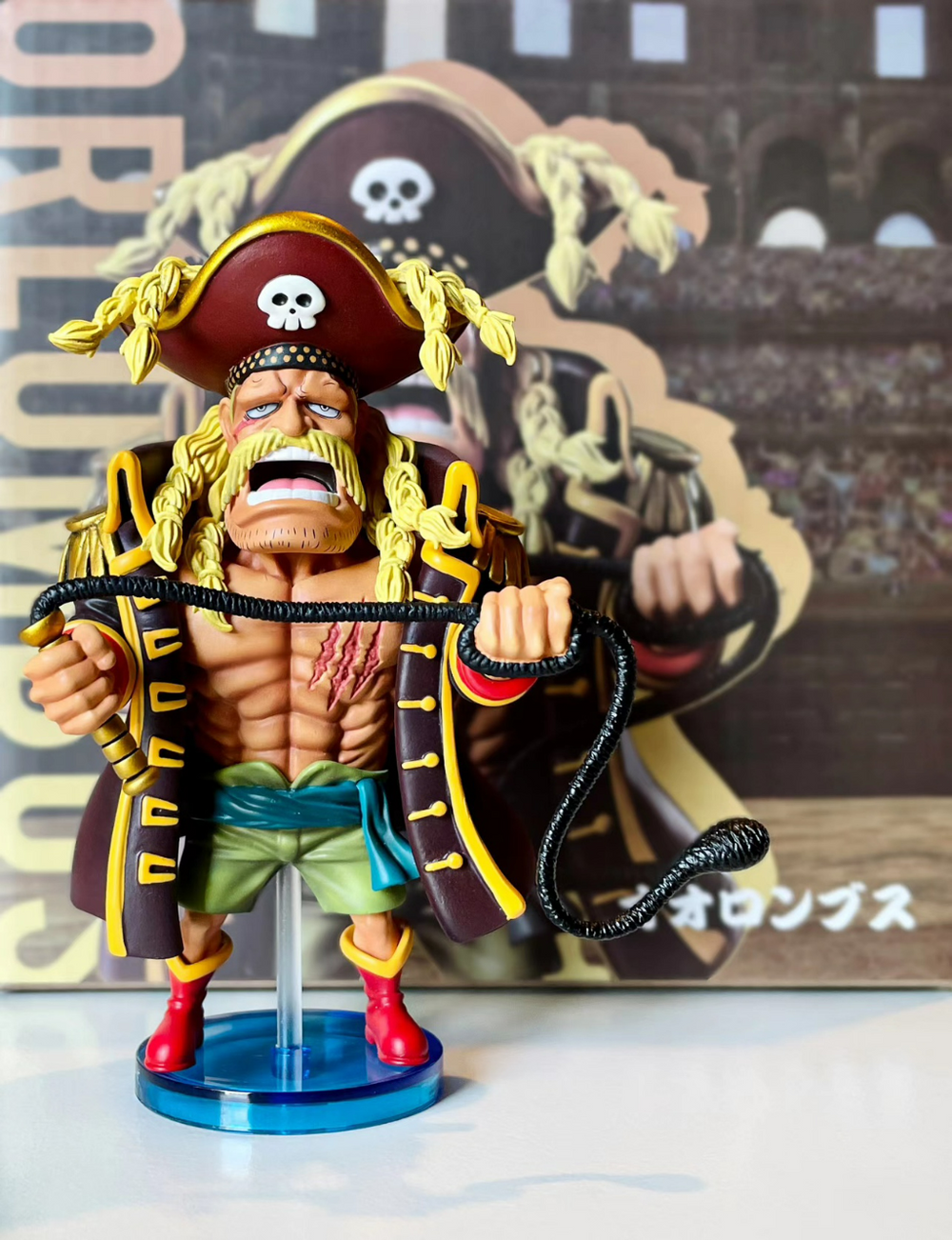 木製キャラクター像　ラスタマン　約10cm Massacre Ruler Orlumbus - ONE PIECE - YZ Studios [IN STOCK]