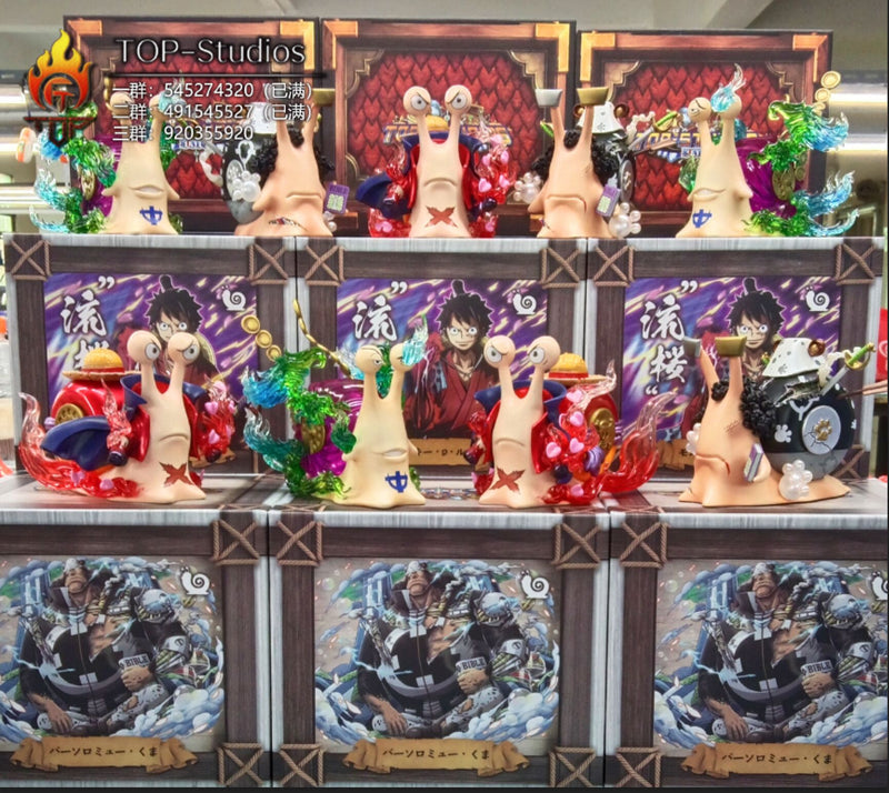 [Final Payment] Den Den Mushi - Kuma & Luffy & Marco - One Piece - TOP Studios