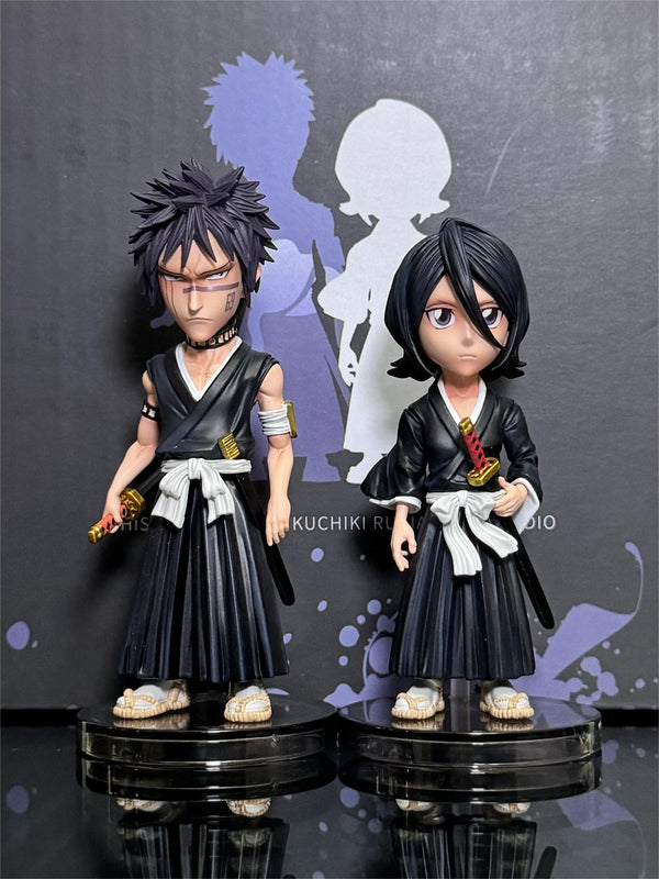 Gotei 13 Lieutenant 004 Shūhei Hisagi & Rukia Kuchiki - Bleach - YZ Studios [IN STOCK]