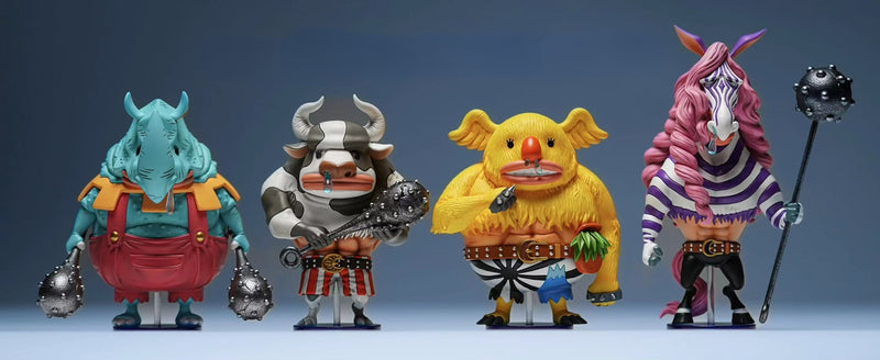 Impel Down 006/007 Minorhinoceros & Minotaurus & Minokoala & Minozebra - One Piece - YZ Studios [IN STOCK]