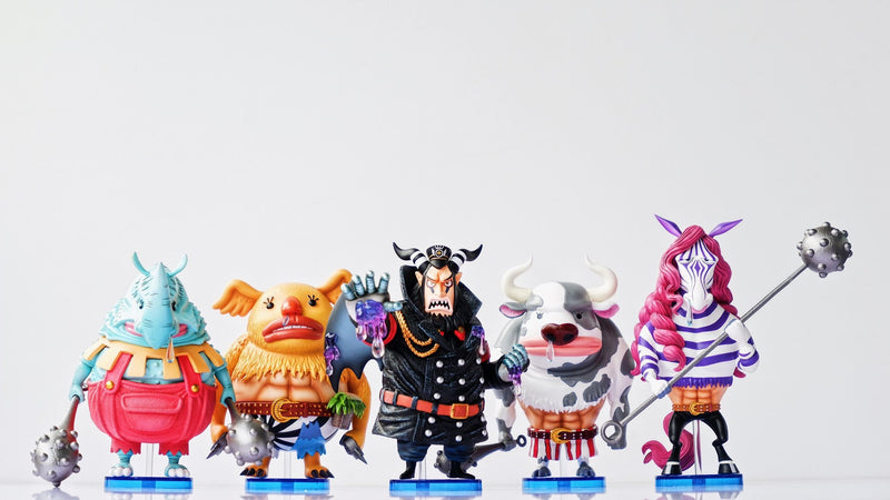 Impel Down 002/003 Minorhinoceros & Minotaurus & Minokoala & Minozebra - One Piece - M4 Studios [IN STOCK]