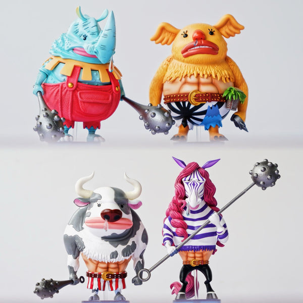 Impel Down 002/003 Minorhinoceros & Minotaurus & Minokoala