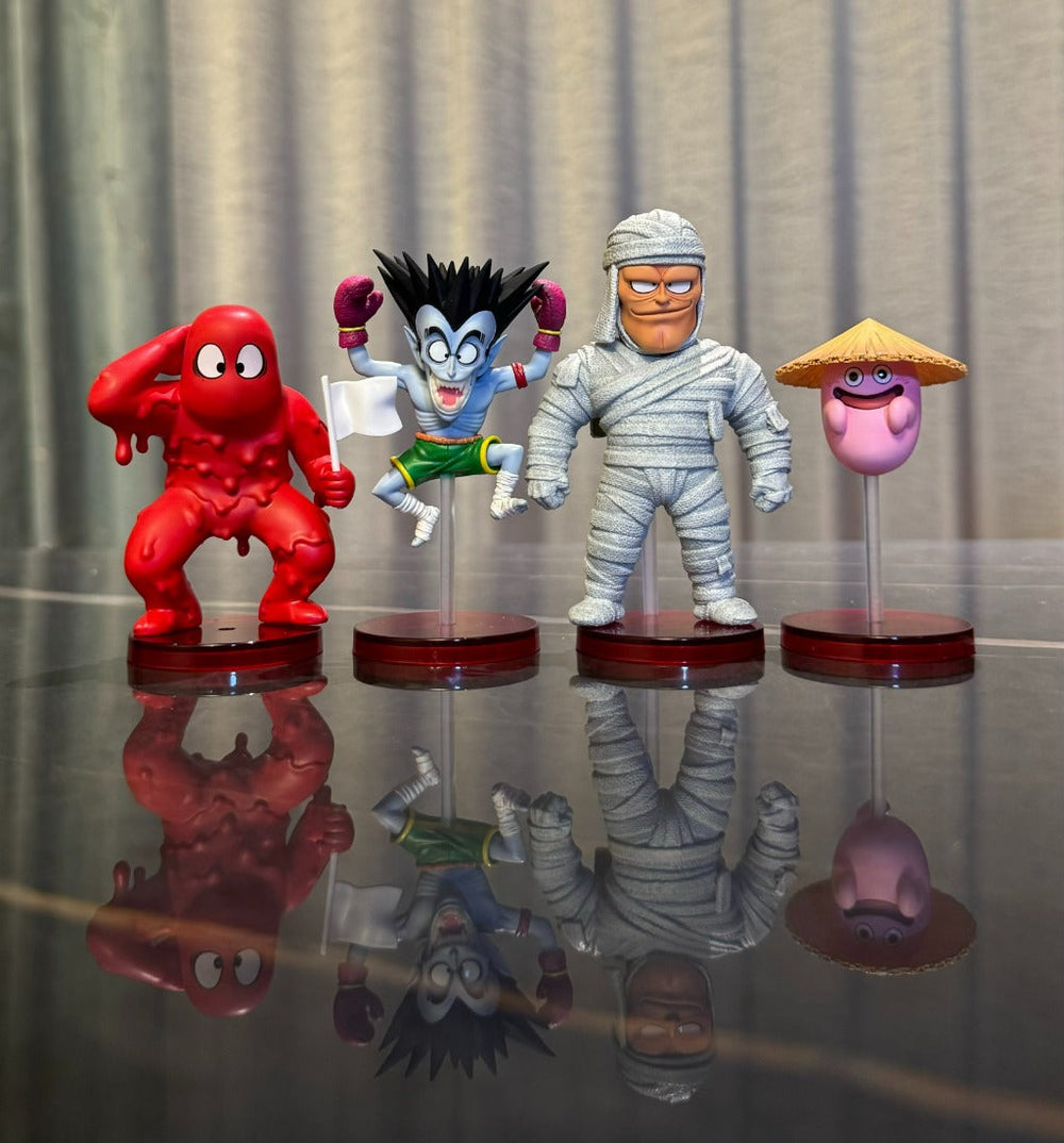 Mummy Man & Ghost Usher & Vampire & Invisible Man & Fortuneteller