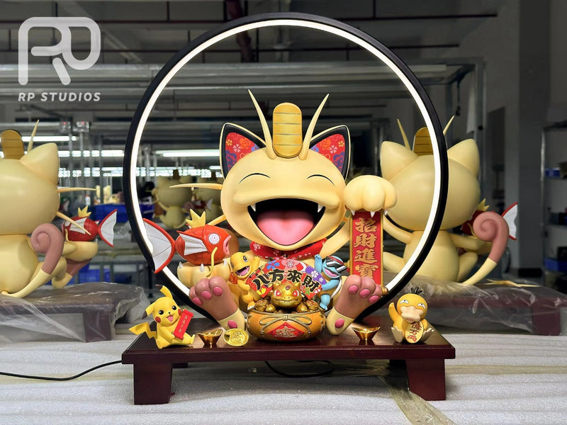 Fortune Cat Meowth - Pokemon - RP Studio [IN STOCK]