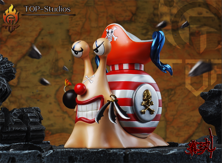 Den Den Mushi - Buggy & Crocodile & Moria - One Piece - TOP Studios [IN STOCK]