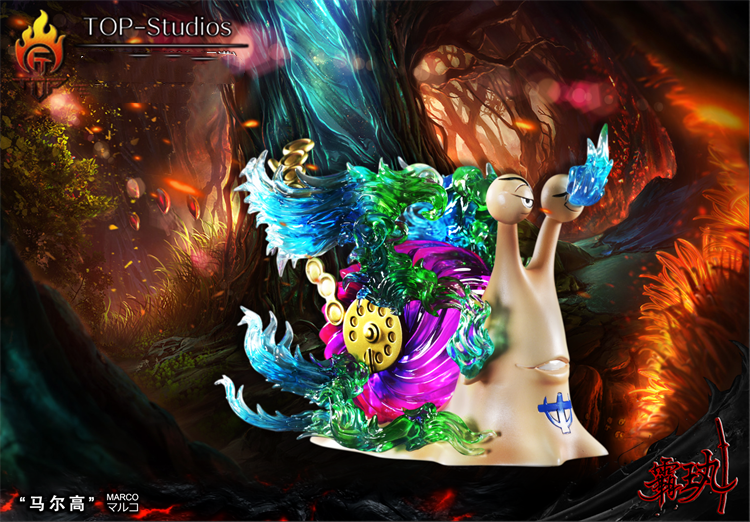 [Final Payment] Den Den Mushi - Kuma & Luffy & Marco - One Piece - TOP Studios