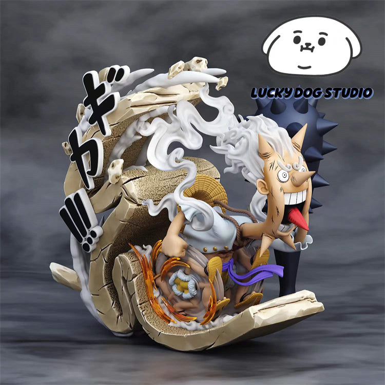 Hot Wheels Gear 5 Nika Luffy - ONE PIECE - LuckyDog Studio [IN STOCK]