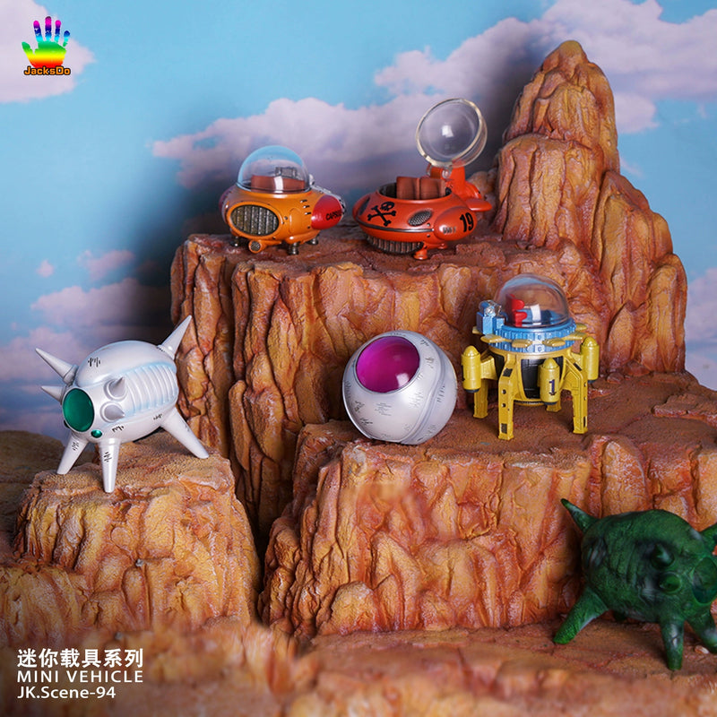 Mini Vehicle 009 Trunks & Cell Time Machine - Dragon Ball - JacksDo Studio [PRE ORDER]