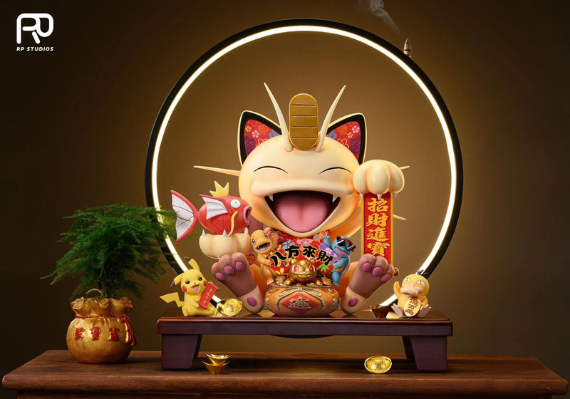 Fortune Cat Meowth - Pokemon - RP Studio [IN STOCK]