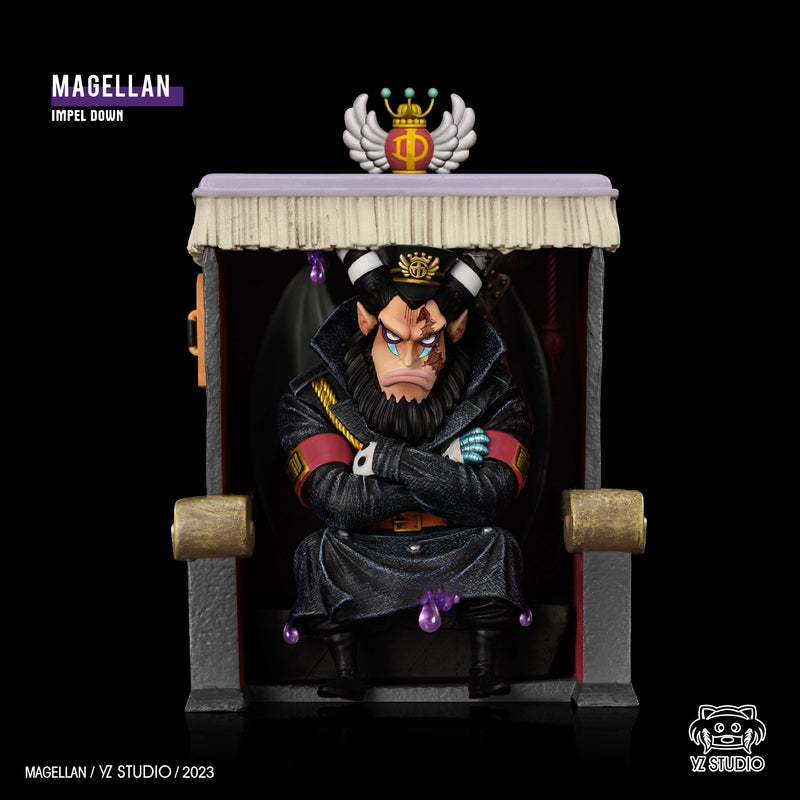 Impel Down 009 Magellan Sitting Position - One Piece - YZ Studios [PRE ORDER]
