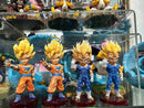 [Plating Gloss] Majin Vegeta & Super Saiyan 2 Goku - Dragon Ball - POWER STUDIO [IN STOCK]