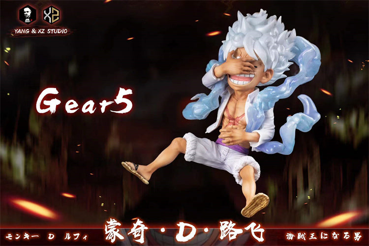 Gear 5 Luffy Figure - Sun God Luffy Nika