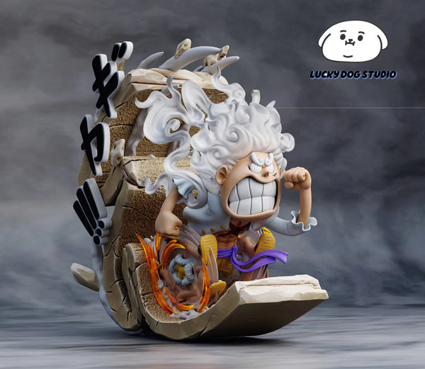 Hot Wheels Gear 5 Nika Luffy - ONE PIECE - LuckyDog Studio [IN STOCK]