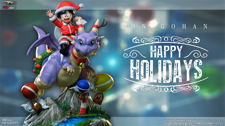 Gohan Ride Shenron Christmas Edition - Dragon Ball - T-Rex Studio [IN STOCK]
