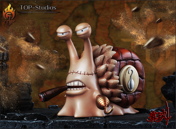 Den Den Mushi - Buggy & Crocodile & Moria - One Piece - TOP Studios [IN STOCK]