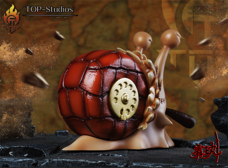 Den Den Mushi - Buggy & Crocodile & Moria - One Piece - TOP Studios [IN STOCK]