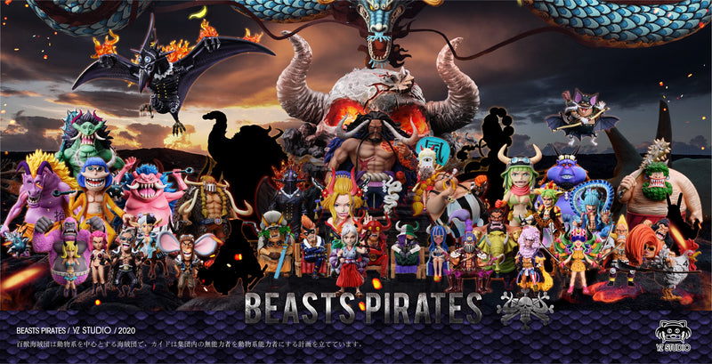 Beasts Pirates 012 Shinuchi Mizerka - ONE PIECE - Yz Studios [PRE ORDER]