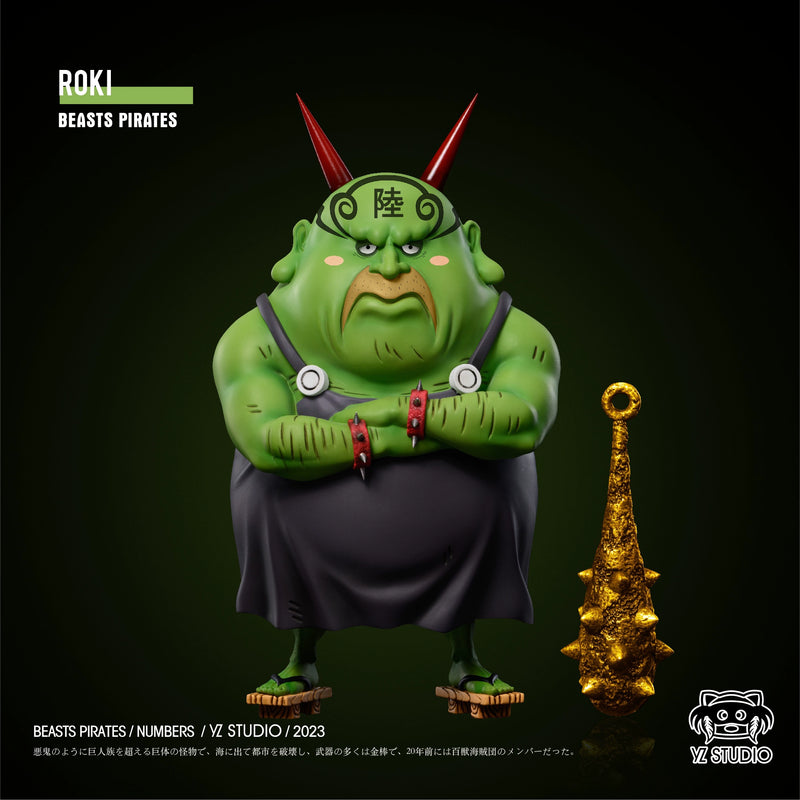 Beasts Pirates Numbers 009 Rokki - ONE PIECE - Yz Studios [PRE ORDER]