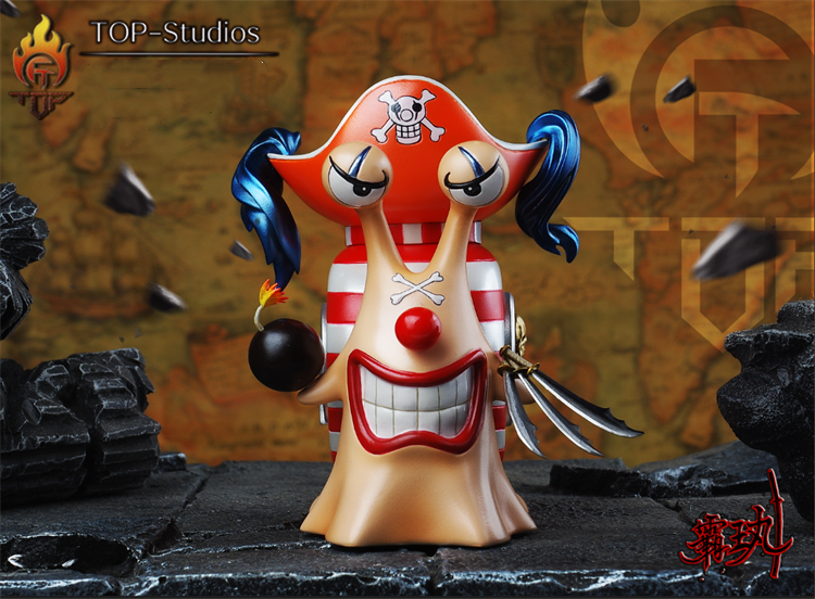 Den Den Mushi - Buggy & Crocodile & Moria - One Piece - TOP Studios [IN STOCK]