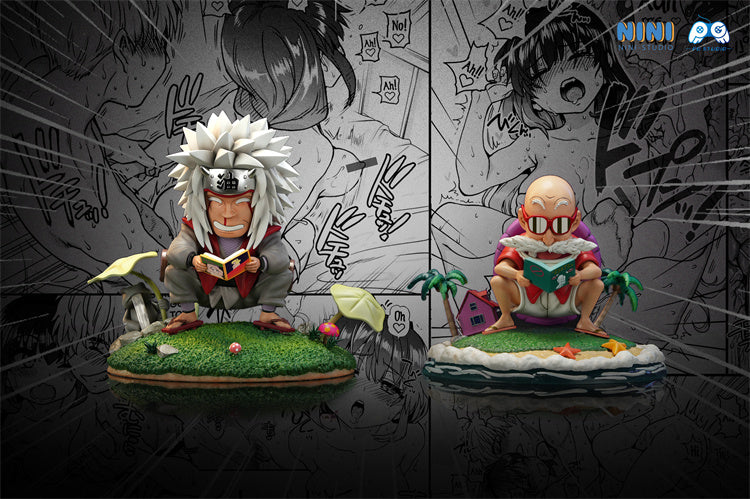 Master Roshi & Jiraiya - Dragon Ball - NiNi STUDIO [IN STOCK]