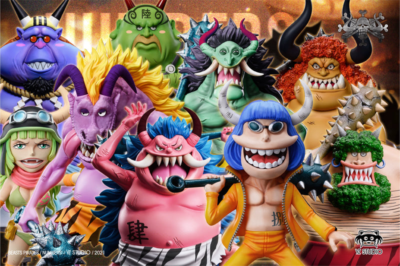 Beasts Pirates Numbers 009 Rokki - ONE PIECE - Yz Studios [PRE ORDER]