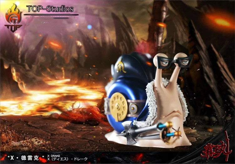 Den Den Mushi - Bege & Bonney & Drake & Bullet - One Piece - TOP Studios [IN STOCK]