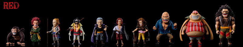 Red Hair Pirates 006 Bonk Punch & Monster - One Piece - A plus Studio [IN STOCK]