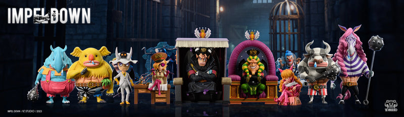 Impel Down 010 Warden Hannyabal Sitting Position - One Piece - YZ Studios [PRE ORDER]
