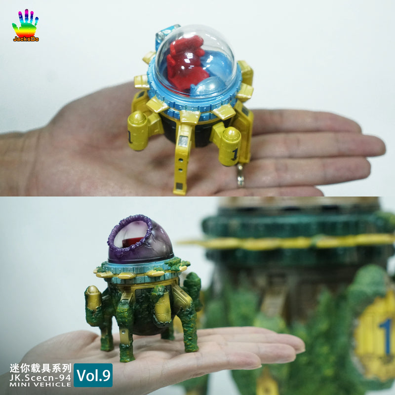 Mini Vehicle 009 Trunks & Cell Time Machine - Dragon Ball - JacksDo Studio [PRE ORDER]