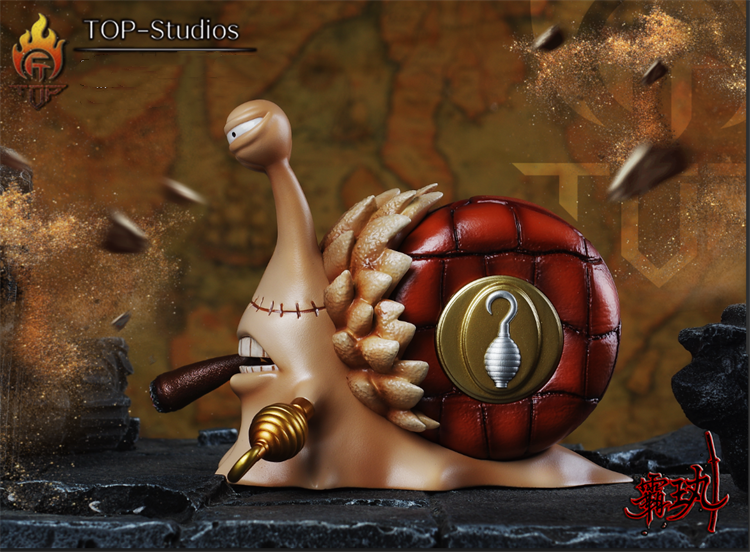 Den Den Mushi - Buggy & Crocodile & Moria - One Piece - TOP Studios [IN STOCK]