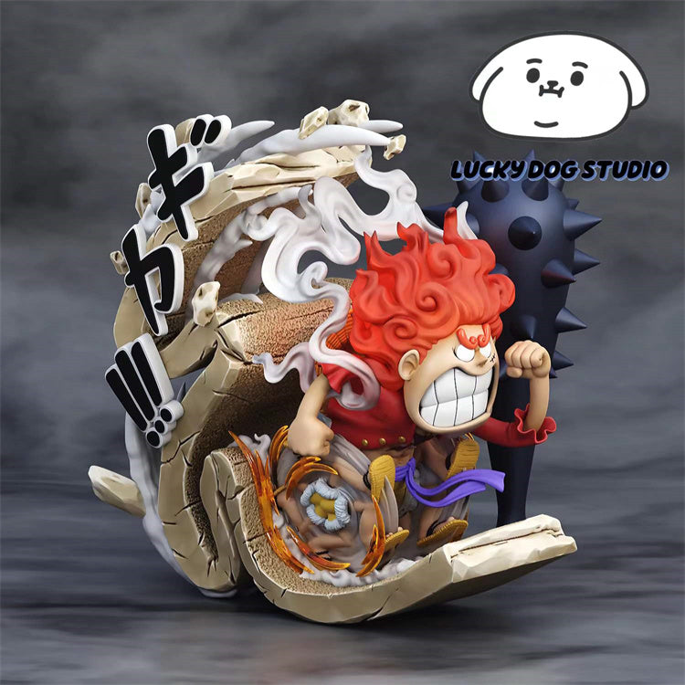 Hot Wheels Gear 5 Nika Luffy - ONE PIECE - LuckyDog Studio [IN STOCK]