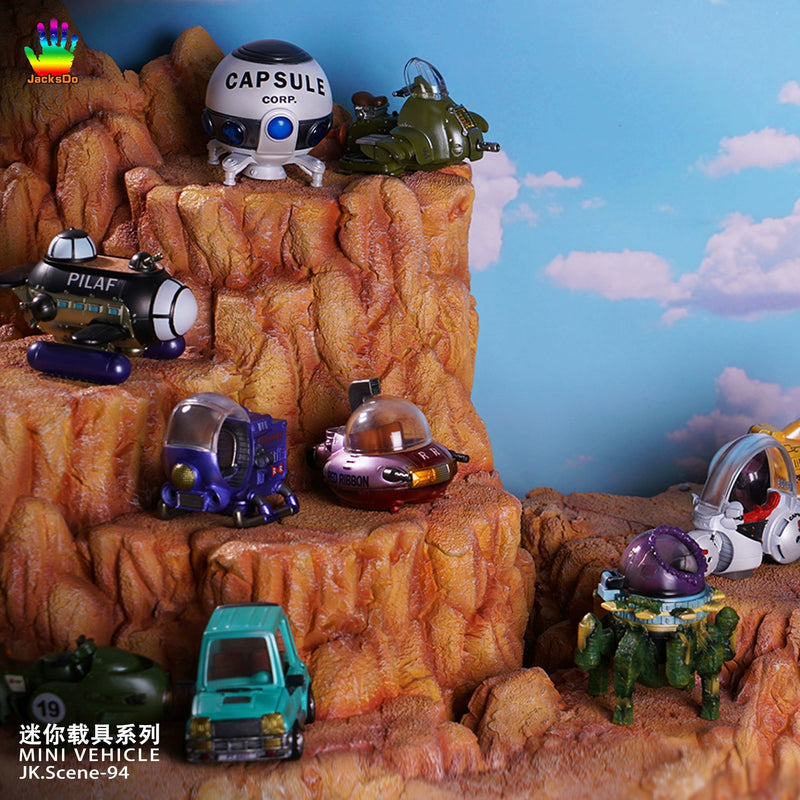 Mini Vehicle 004 Round Spaceship - Dragon Ball - JacksDo Studio [PRE ORDER]