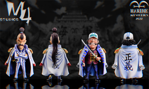 Marine 010 Vice Admiral Momonga & Doberman - One Piece - M4 Studios [IN STOCK]