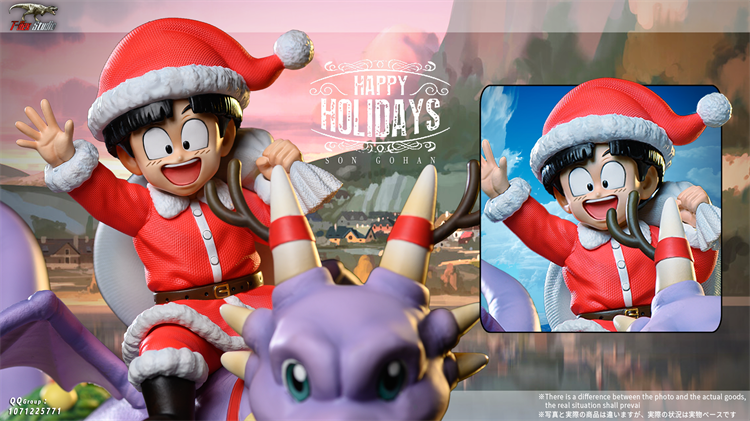 Gohan Ride Shenron Christmas Edition - Dragon Ball - T-Rex Studio [IN STOCK]