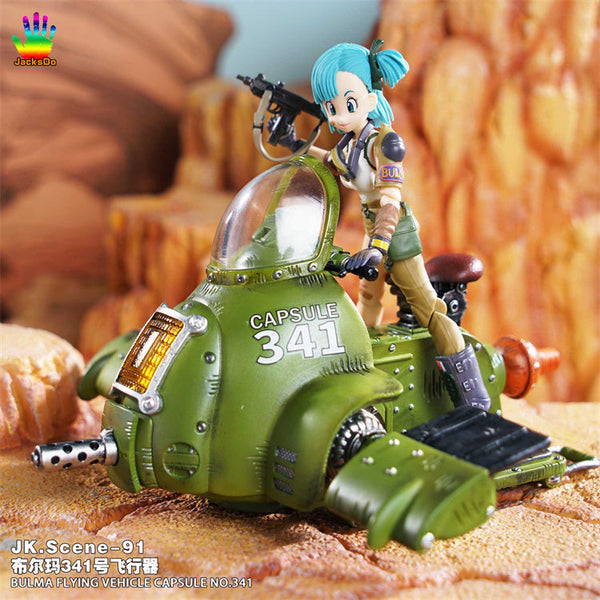 Bulma Flying Vehicle Capsule No.341 - Dragon Ball - JacksDo Studio [IN STOCK]