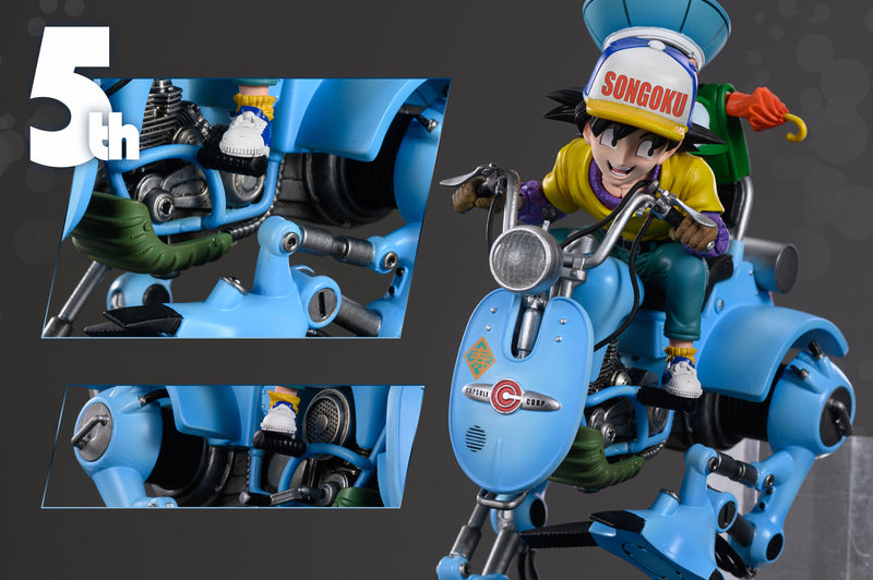 Goku & Gohan Riding Motorcycle - Dragon Ball - LeaGue STUDIO [IN STOCK]