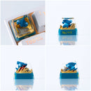 Mechanical Keyboard Resin Keycaps Pokemon Figures Set with 3D PokeDex