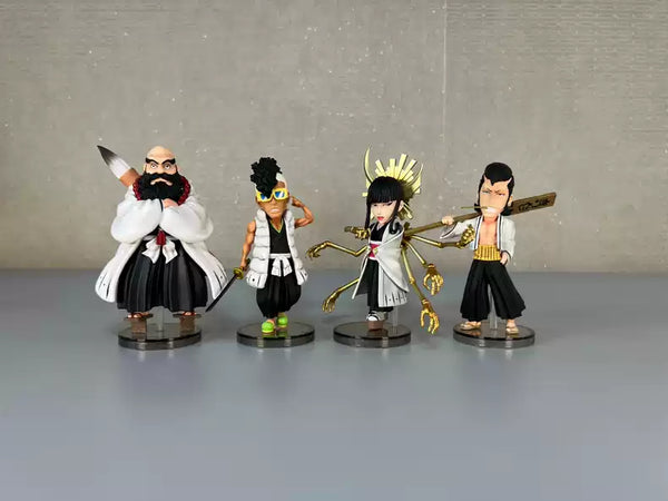 Zero Division 001-004 Chibē Hyōsube & Tenjirō Kirinji & Senjumaru Shutara & Ōetsu Nimaiya - Bleach - YZ Studios [IN STOCK]