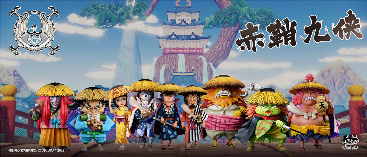 Nine Red Scabbards 009 (Finale) Foxfire Kin'emon - One Piece - YZ