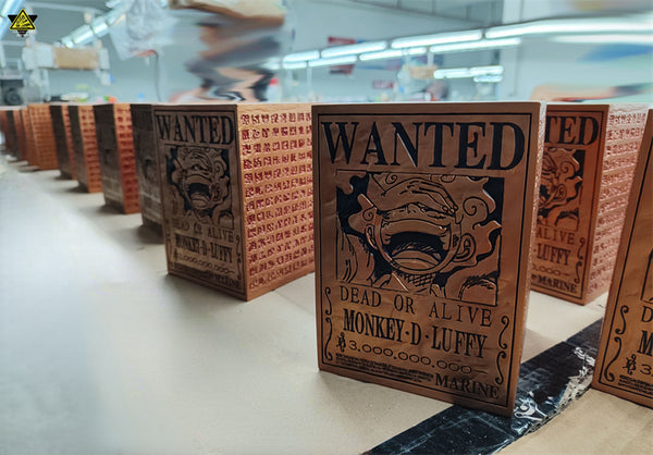 Luffy Wanted Poster Platform - ONE PIECE - SBS [IN STOCK]