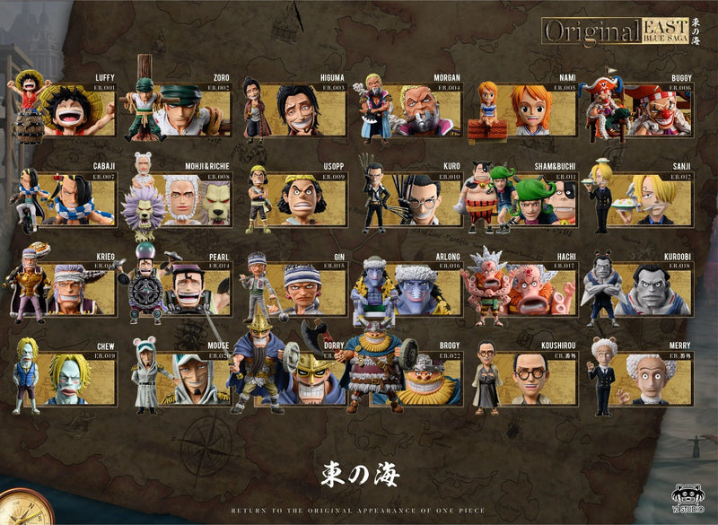 East Blue Saga Extra Shimotsuki Koushirou - ONE PIECE - YZ Studios [IN STOCK]