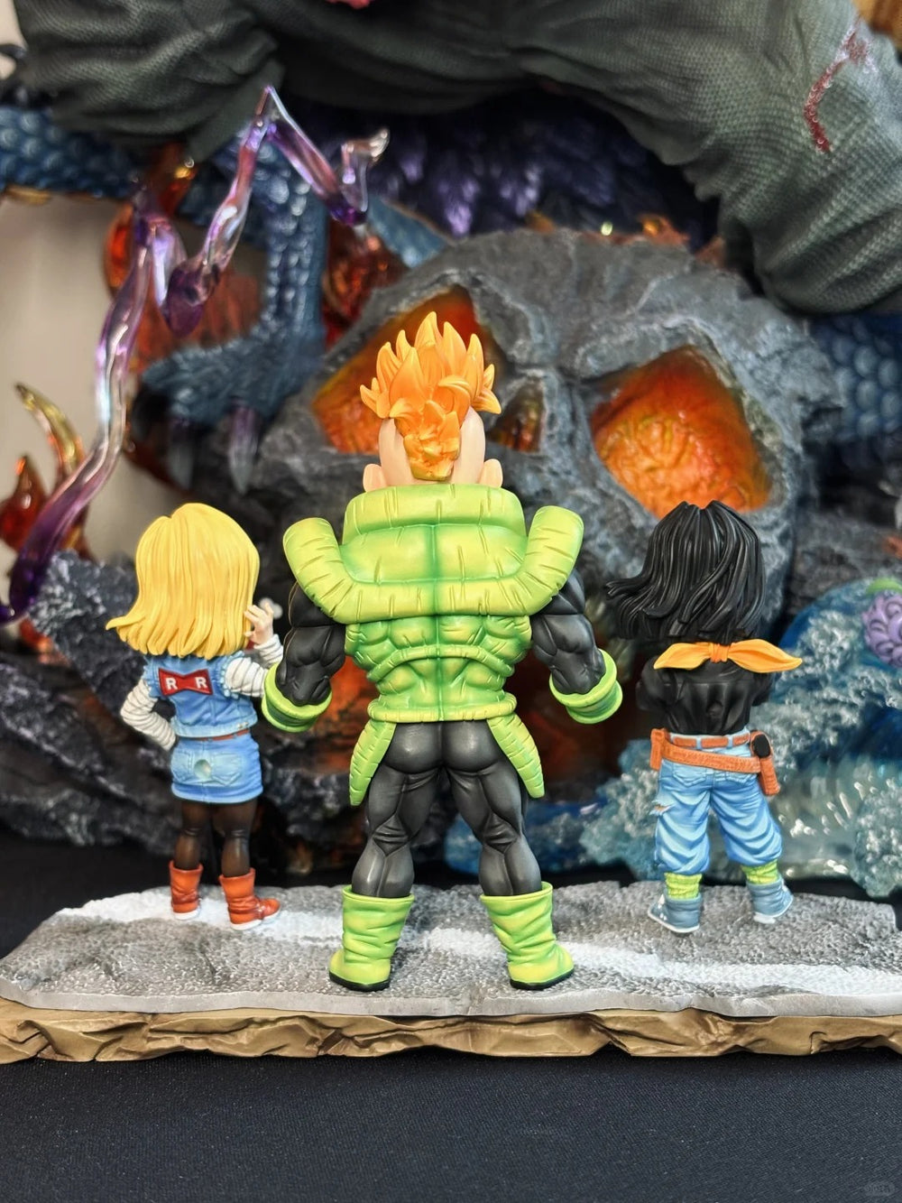 Android 16 & Android 17 & Android 18 - Dragon Ball - POWER STUDIO
