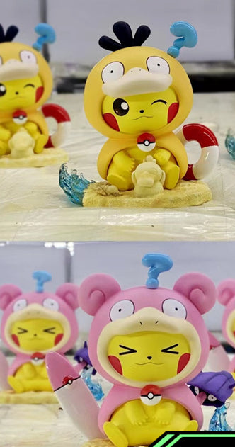 Pikachu Cosplay Slowpoke & Psyduck - Pokemon - EGG-Studio [IN STOCK]