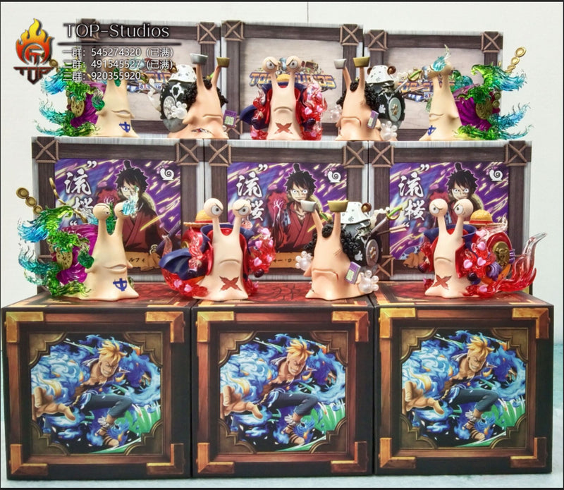 [Final Payment] Den Den Mushi - Kuma & Luffy & Marco - One Piece - TOP Studios