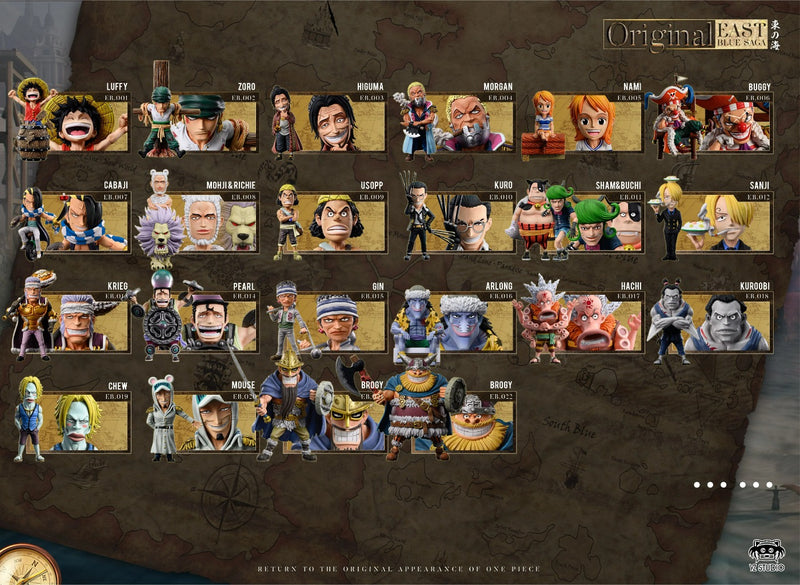 East Blue Saga 022-Finale Brogy - ONE PIECE - YZ Studios [PRE ORDER]