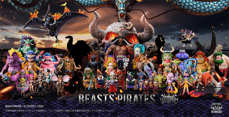 Beasts Pirates Numbers 008 Fuga - ONE PIECE - Yz Studios [PRE ORDER]